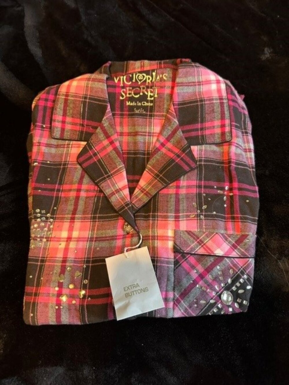 VICTORIA SECRET FLANNEL PAJAMAS